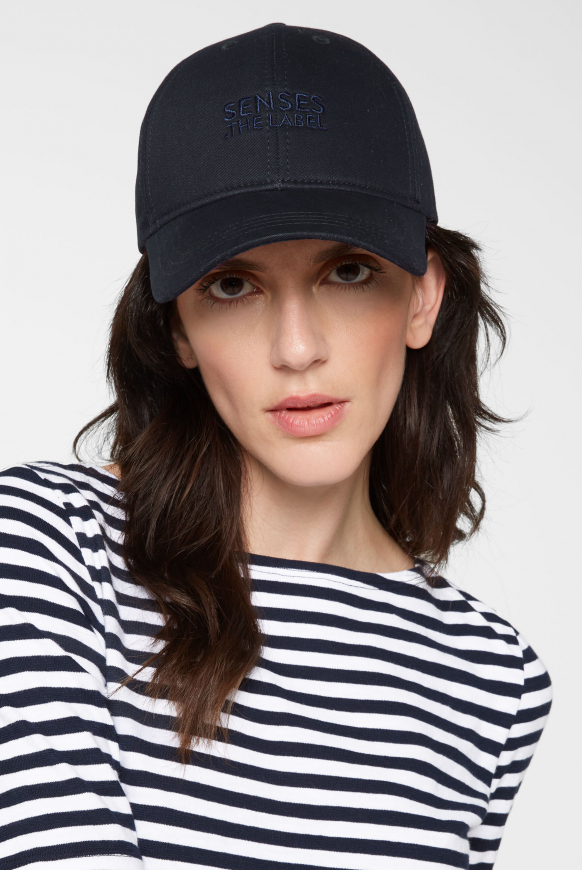 Base Cap mit toniger Logo-Stickerei summer navy