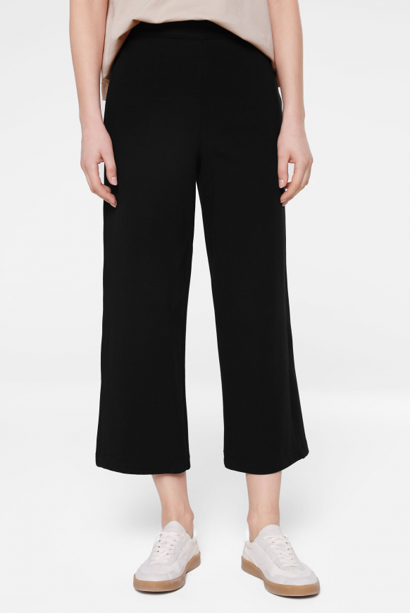 Culotte aus Jersey black