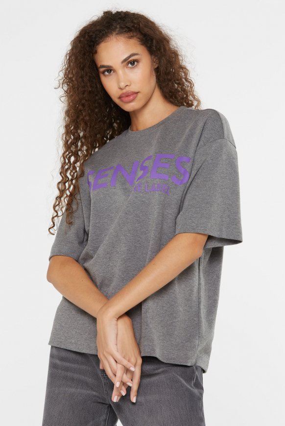 Oversized T-Shirt mit Logo-Design