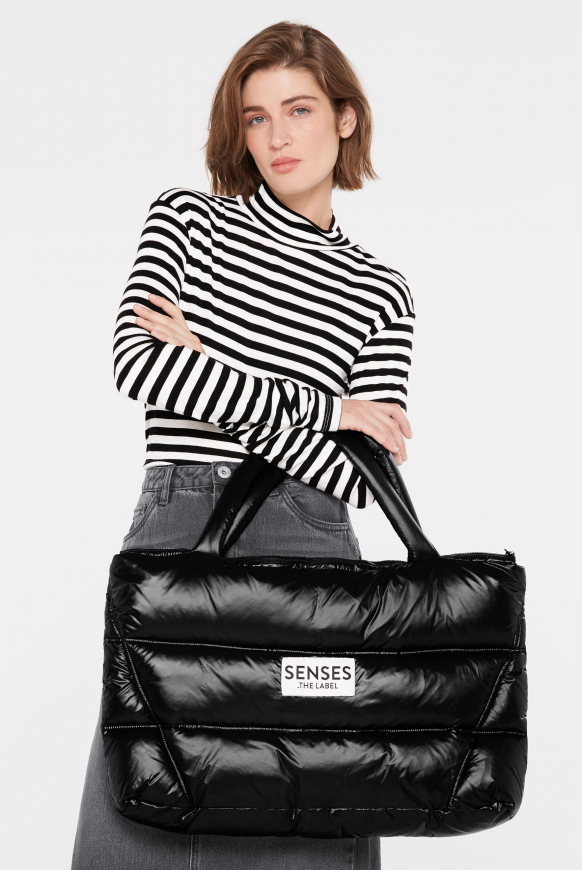 Puffer Weekender Bag black