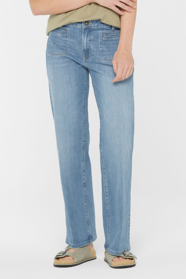 Zoom: Jeans GU.LIA Mid Rise  Flared Leg