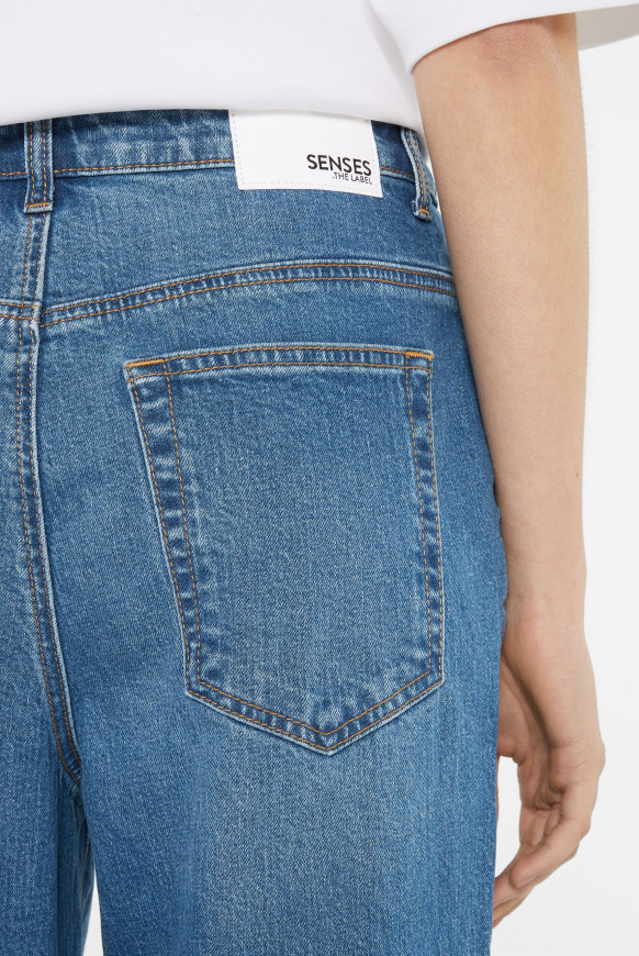 Jeans NE:LA High Waist Wide Leg mid blue