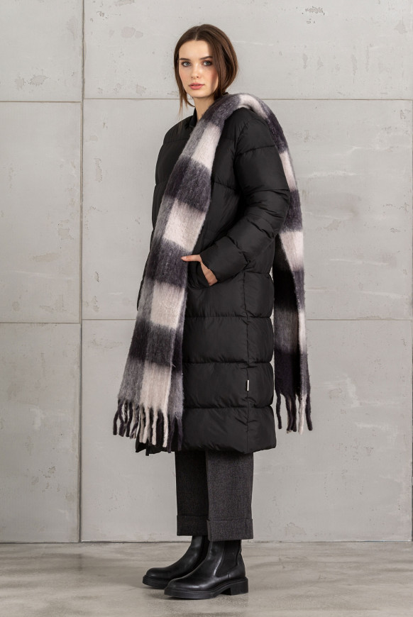 Puffer Coat im Bomber-Stil black