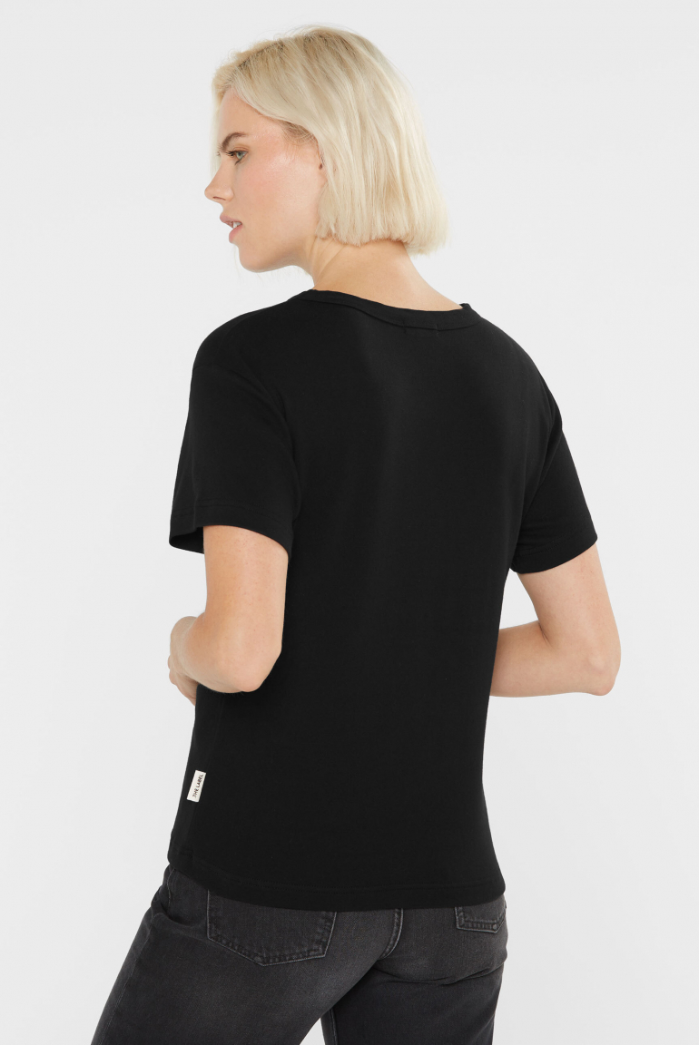 Zoom: Basic T-Shirt aus Interlock-Jersey