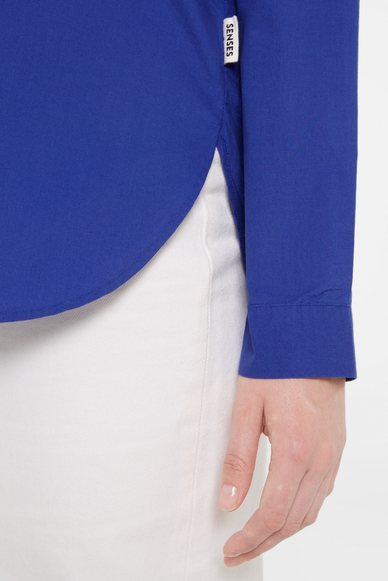 Zoom: Hemdbluse Oversized aus Popeline