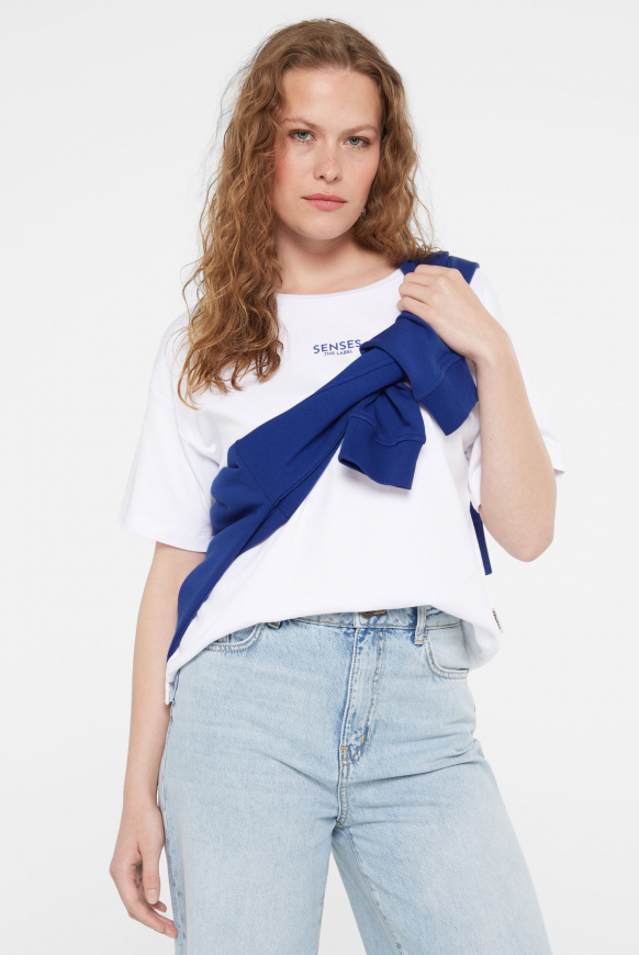 Oversized Boxy-T-Shirt mit Print