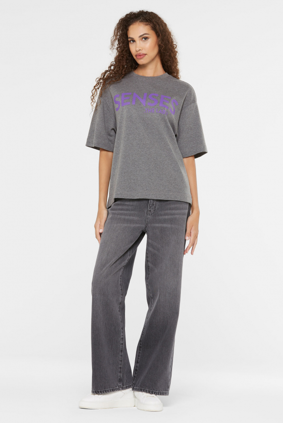 Oversized T-Shirt mit Logo-Design