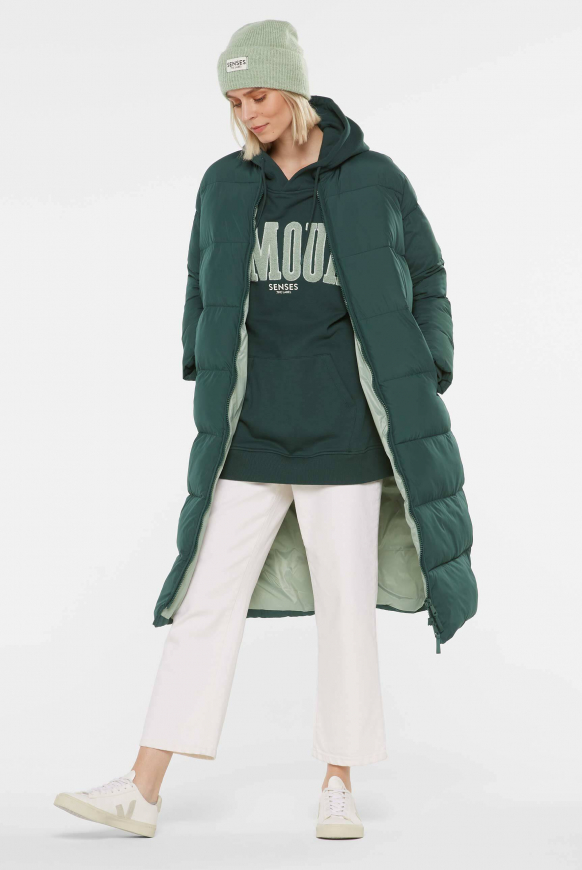 Puffer Coat im Bomber-Stil