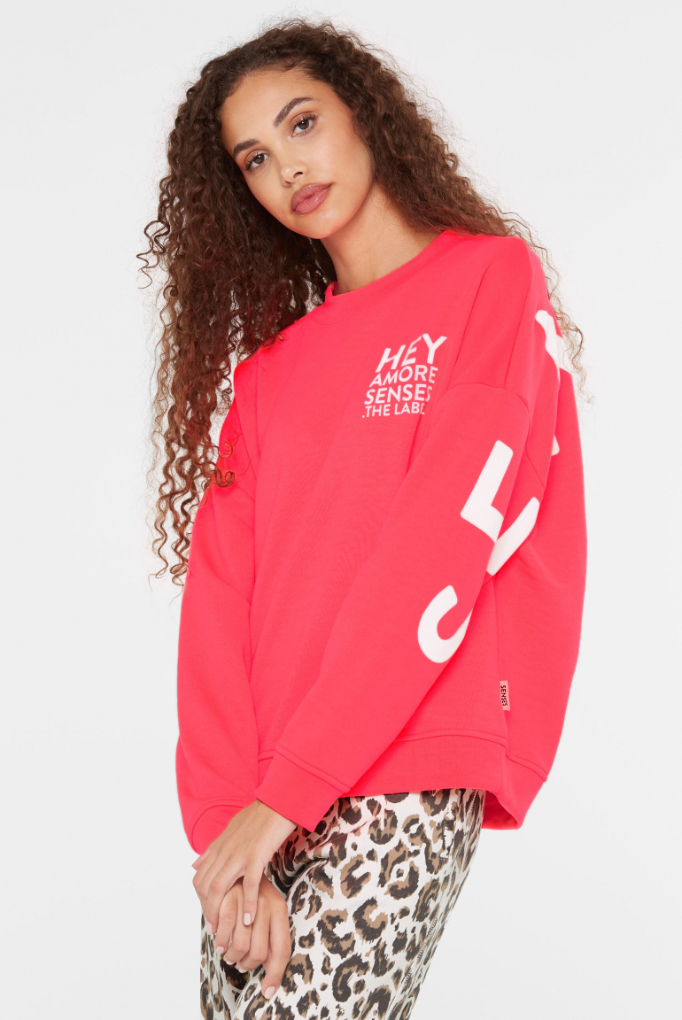 Zoom: Sweatshirt mit Back-Print