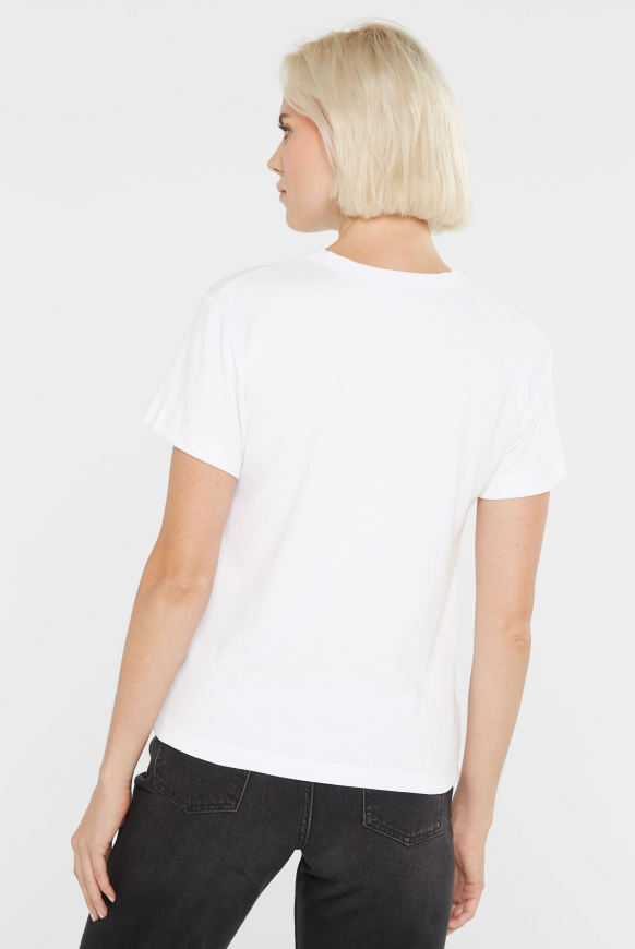 Basic T-Shirt aus Interlock-Jersey