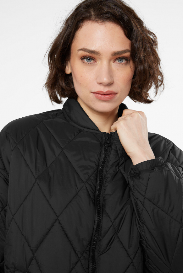 Leichte Steppjacke mit Blouson-Kragen