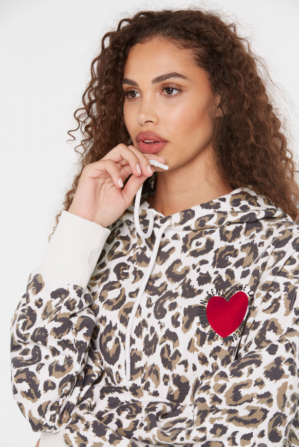 Animal print hoodie online