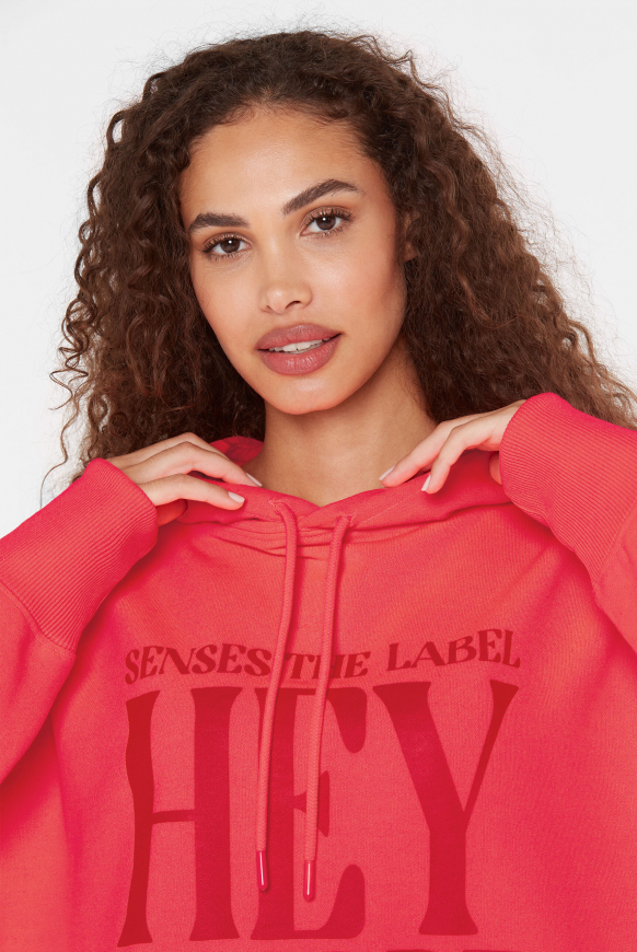 Oversized Hoodie mit Wording Print