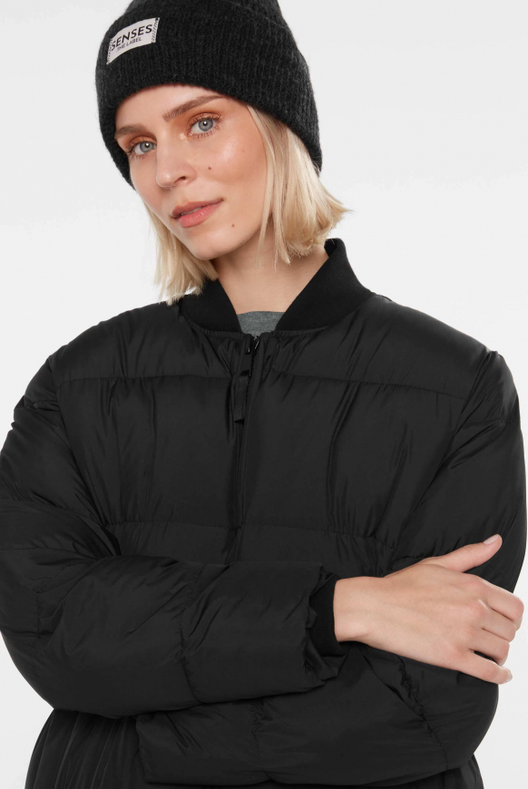 Puffer Coat im Bomber-Stil