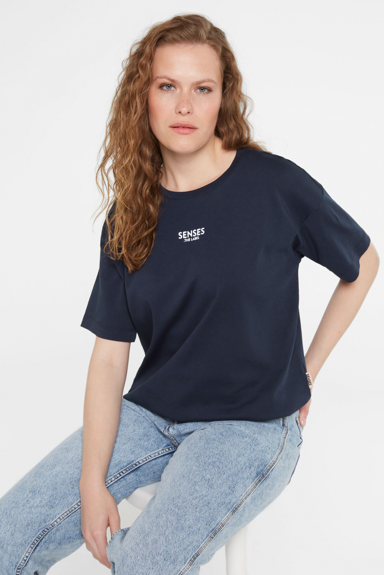 Zoom: Oversized Boxy-T-Shirt mit Print