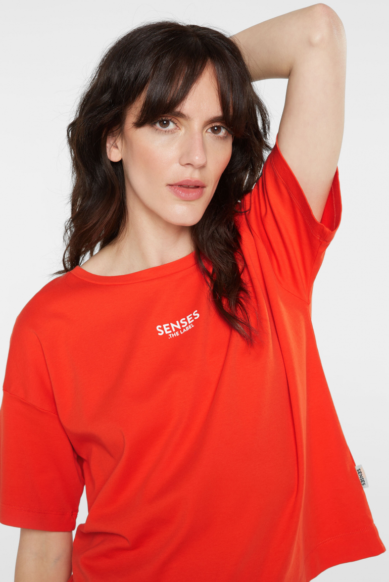 Zoom: Oversized Boxy-T-Shirt mit Print