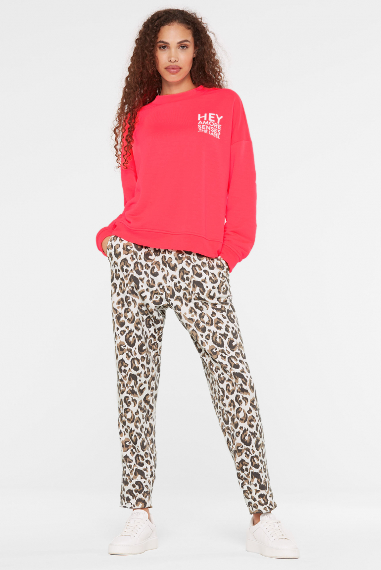 Zoom: Sweatshirt mit Back-Print