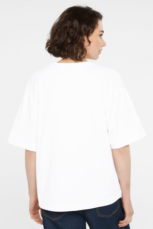 Oversized T-Shirt mit Logo-Design