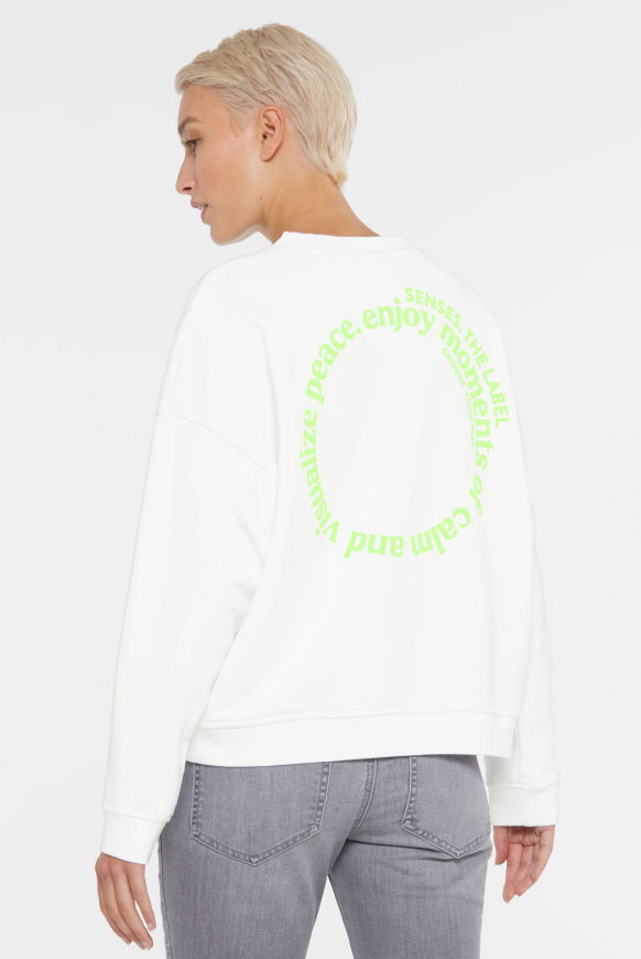 Sweatshirt mit Rücken-Artwork