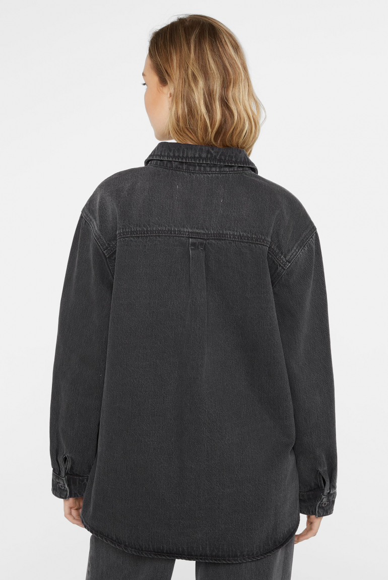 Zoom: Blusenjacke aus Denim