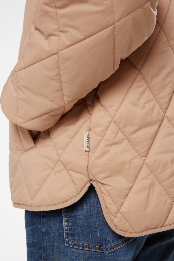 Leichte Steppjacke mit Blouson-Kragen