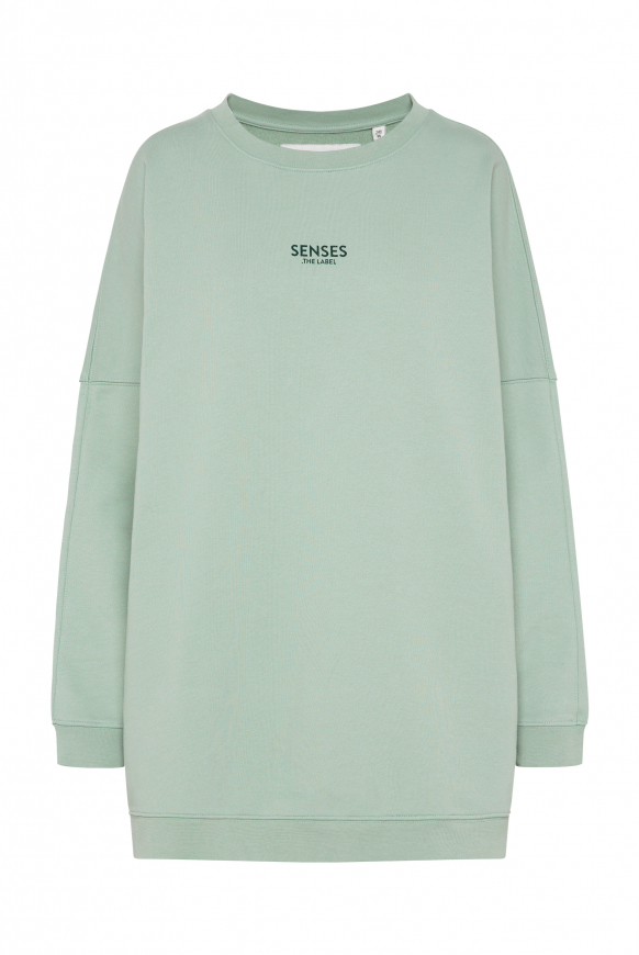 Sweatshirt Oversize mit Logo Print frosted lake