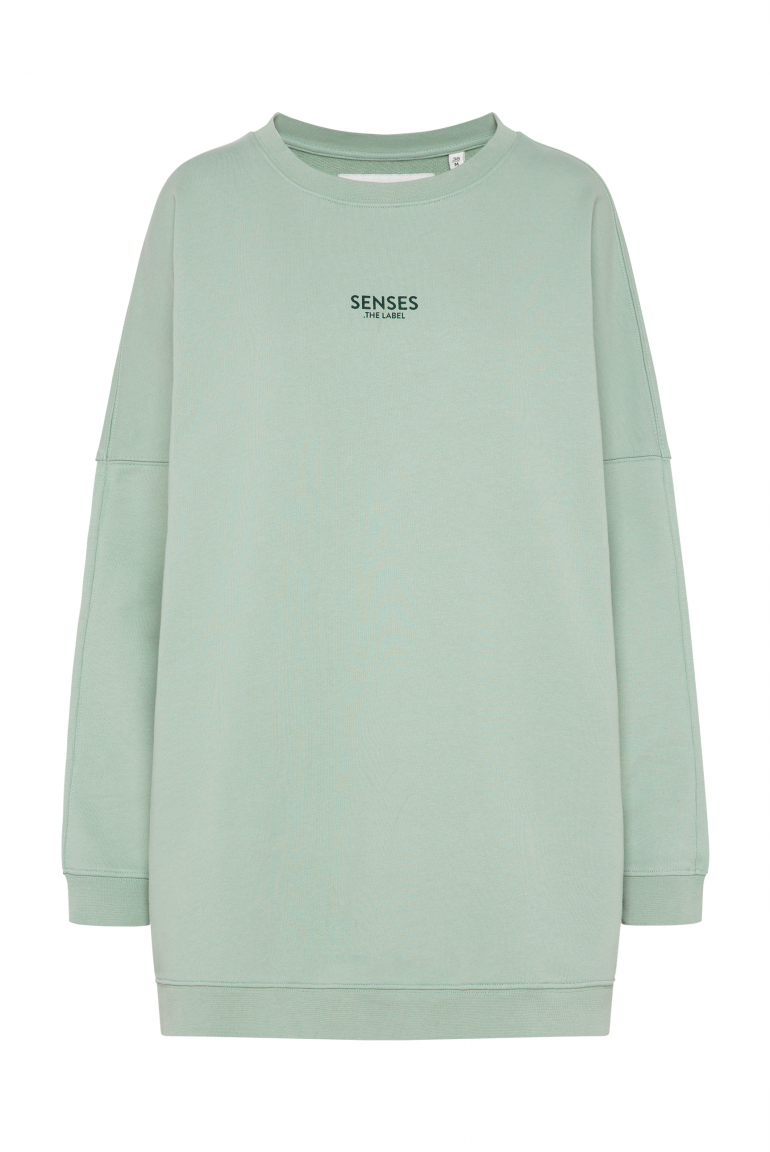 Zoom: Sweatshirt Oversized mit Logo Print