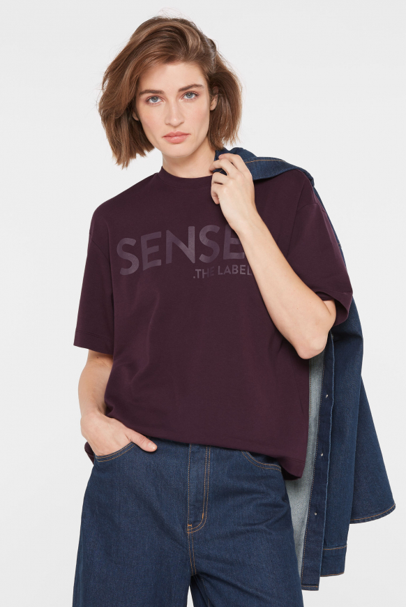 Oversized T-Shirt mit Logo-Design