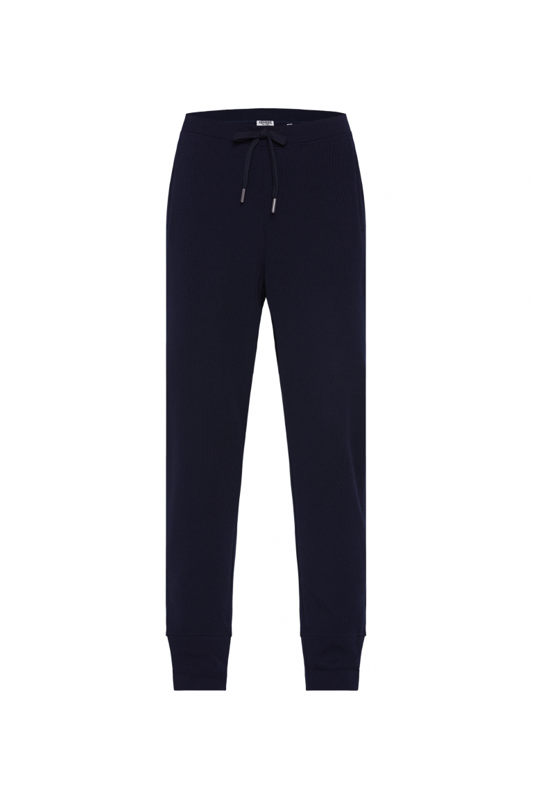 Zoom: Elegante Joggpants aus Interlock-Ripp-Jersey